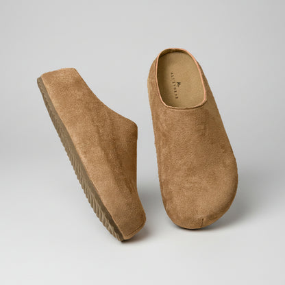 Orthopedic Balance Cozy Suede Slip-On Clogs – Lightweight Comfort Indoor & Outdoor Shoes