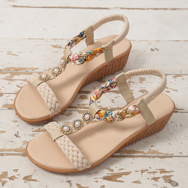 Orthopedic Balance Bohemian Braided Sandals  - Unique And Elegant