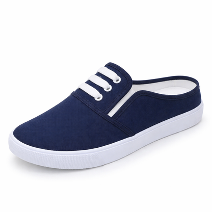 Orthopedic Canvas Slip-On Shoes – Lightweight Breathable Casual Sneakers