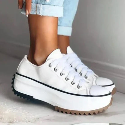 Jane | Women’s Orthopedic Platform Lace-Up Sneakers with Chunky Sole