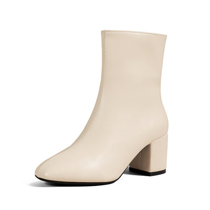Mallory | Classic Block-Heel Ankle Boots
