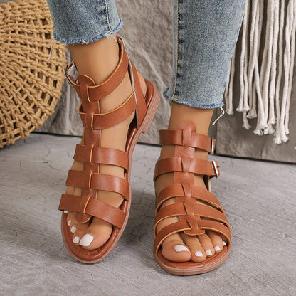 Orthopedic Balance Sandals - Thick Heel Non-Slip Comfort