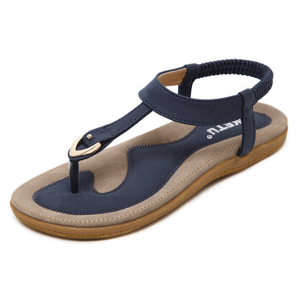Orthopedic Balance Flat Heel Sandals - Summer Elegance And Comfort