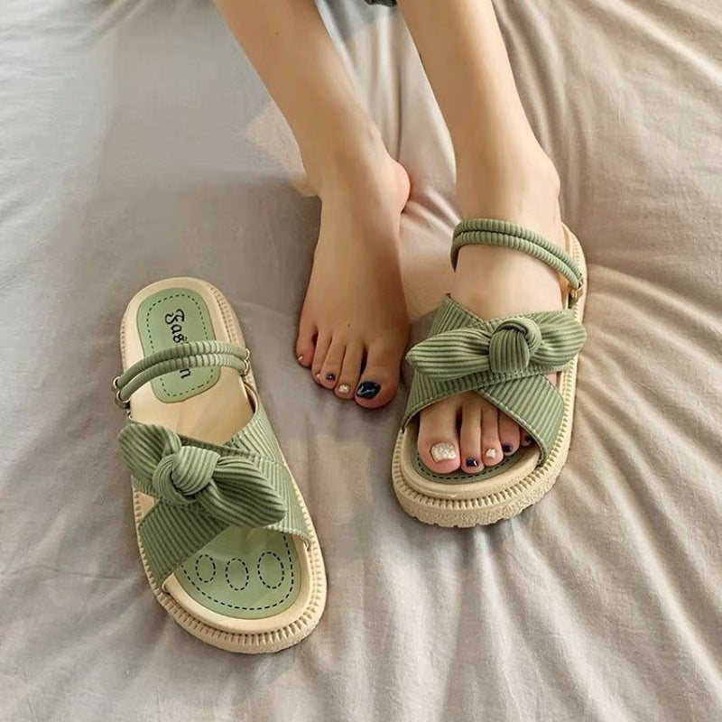Orthopedic Balance Two-In-One Flat Sandals - Comfort And Style