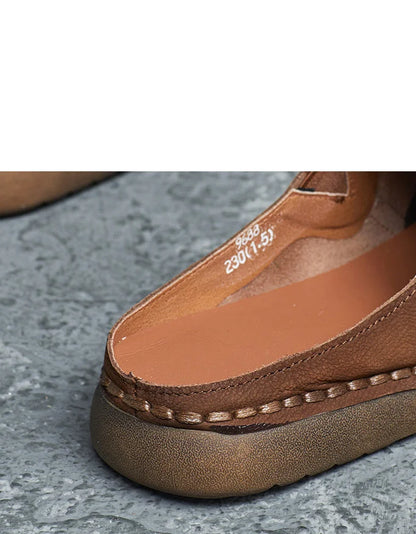 Maren | Soft Leather Slip-On Comfort Mules