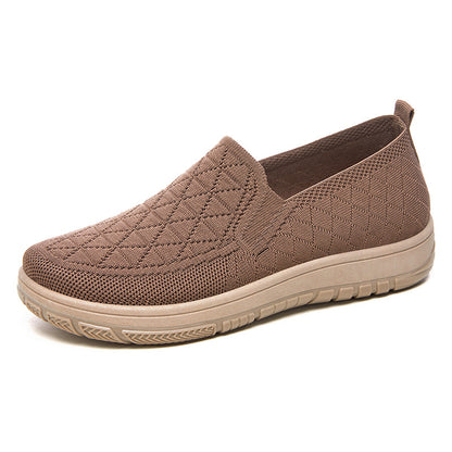 Orthopedic Balance Women’s Slip-On Comfort Shoes – Lightweight Breathable Walking Flats
