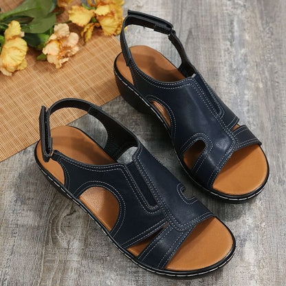 Haven | Women’s Orthopedic Open-Toe Comfort Wedge Sandals