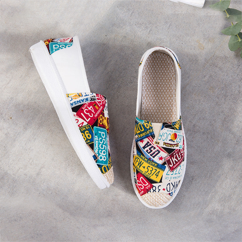 Orthopedic Balance Canvas Shoes, Unique And Casual Style