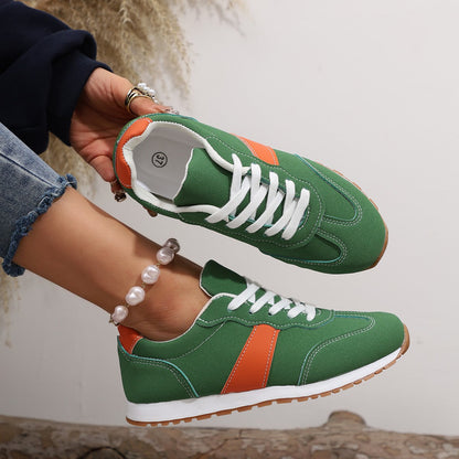 Orthopedic Balance Women's Lace-Up Thick Sole Sneakers