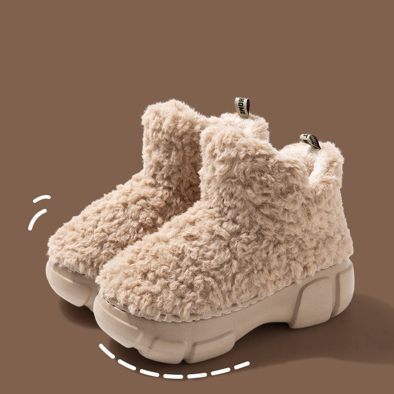 Mildred | Plush Teddy Orthopedic Winter Ankle Boots