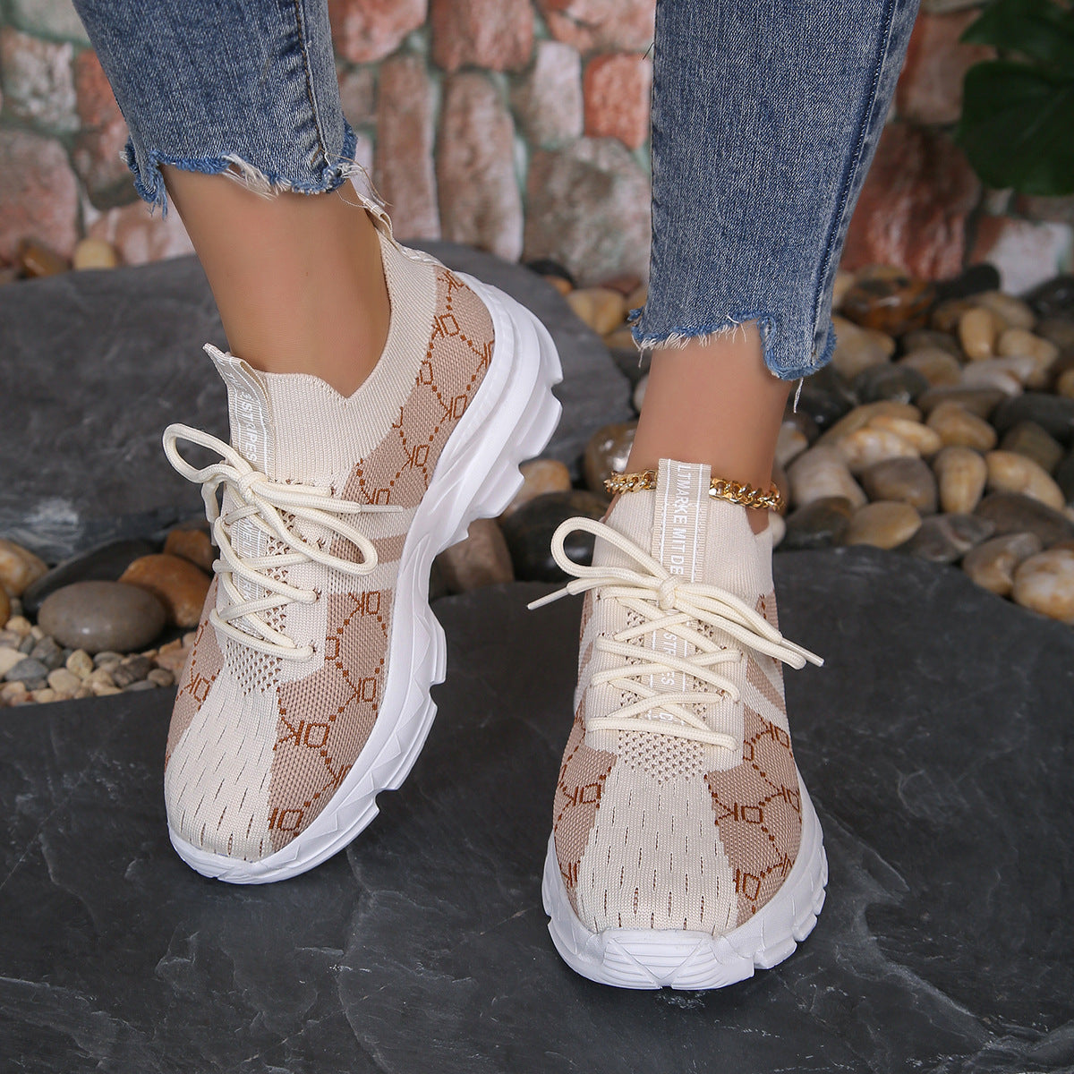 Orthopedic Balance Breathable Canvas Sneakers - Unique And Lightweight Style