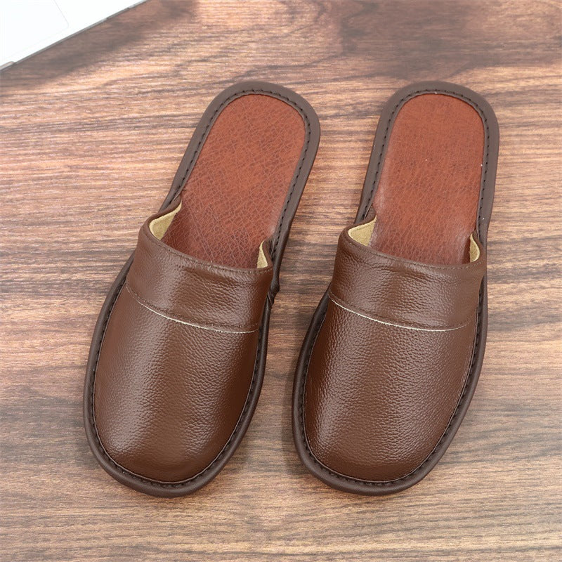 Orthopedic Balance | Classic Leather Slip-On Mule Clogs
