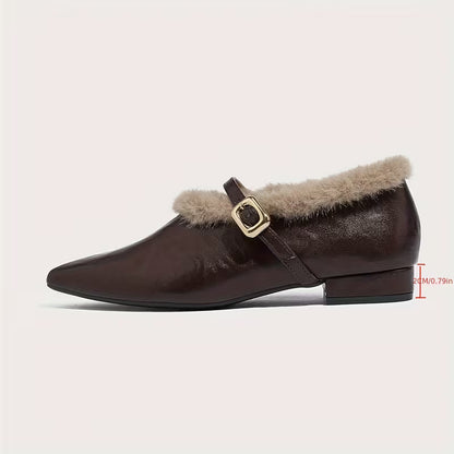 Orthopedic Balance Sheepskin Ankle Shoes - Supportive Strap