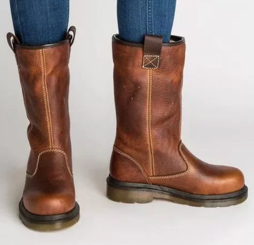 Hayden | Women’s Orthopedic Shearling-Lined Winter Leather Boots