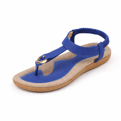 Orthopedic Balance Flat Heel Sandals - Summer Elegance And Comfort