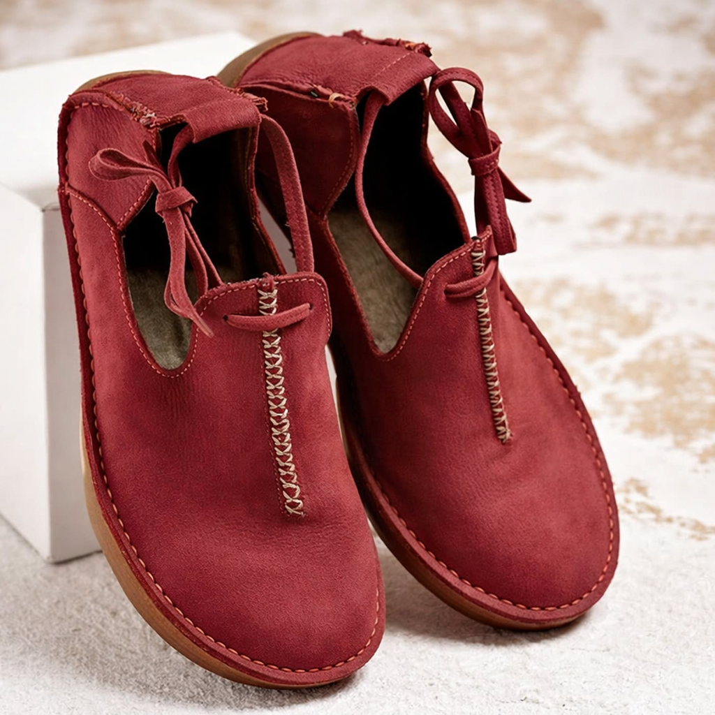 Jasmine | Vintage Suede Ankle Boots with Orthopedic Cushioned Sole