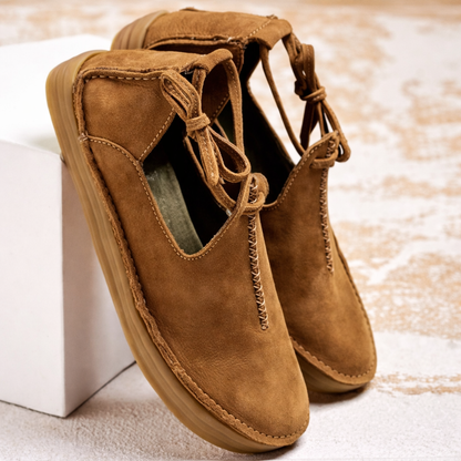Jasmine | Vintage Suede Ankle Boots with Orthopedic Cushioned Sole