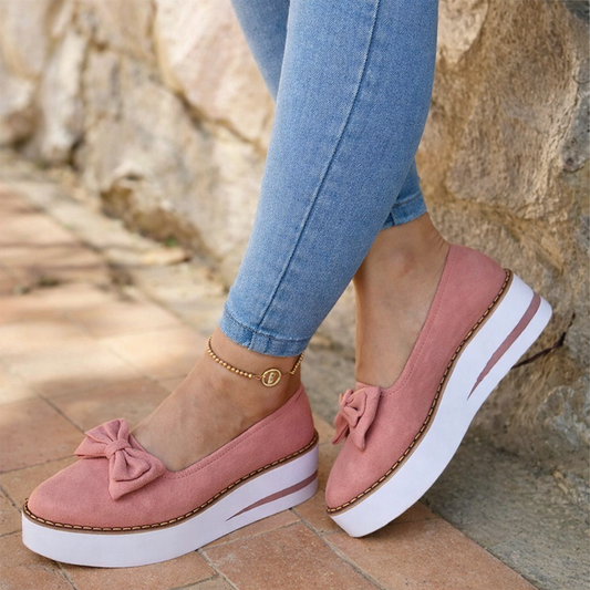 Orthopedic Balance Women’s Shoes - Bow & Breathable Design