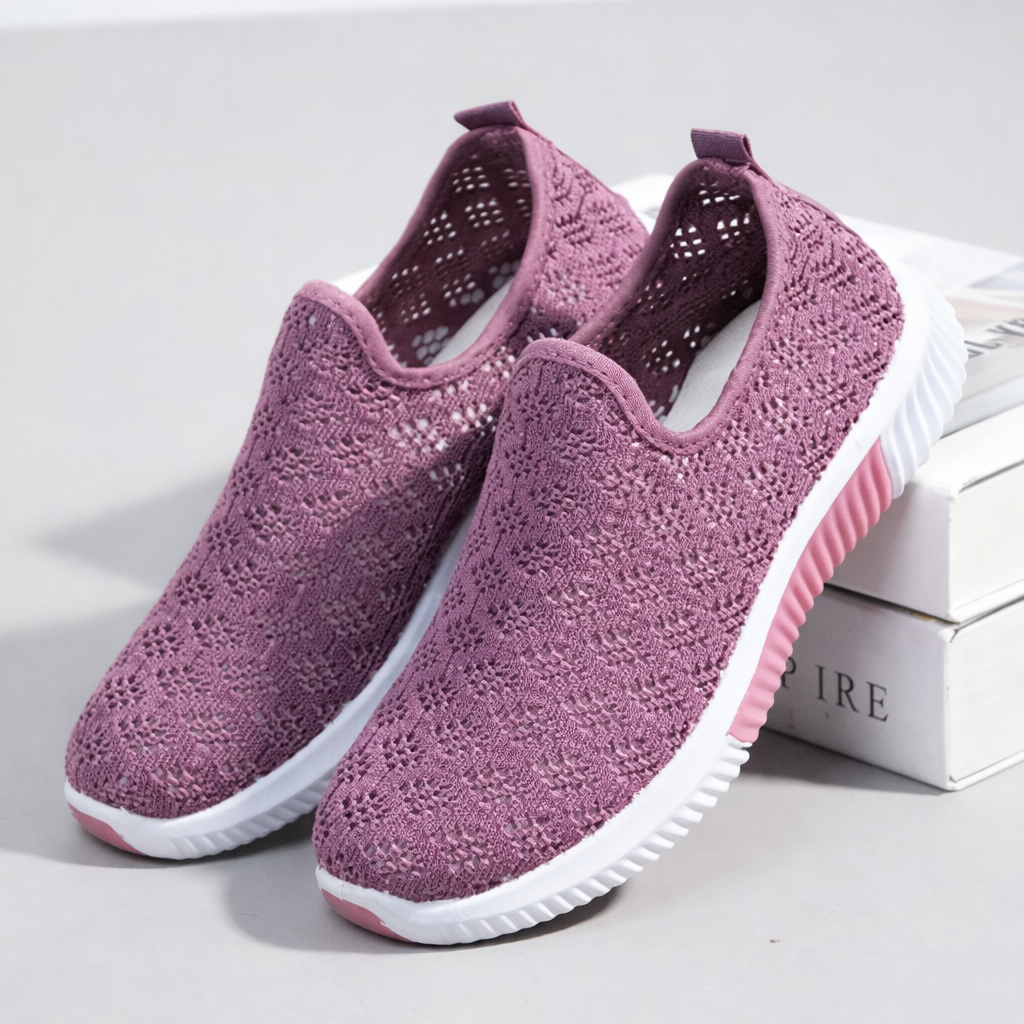 Orthopedic Balance Mesh Flats - Lightweight Breathable Shoes