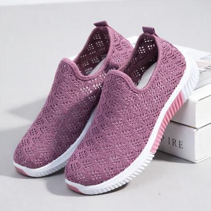 Orthopedic Balance Mesh Flats - Lightweight Breathable Shoes