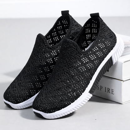 Orthopedic Balance Mesh Flats - Lightweight Breathable Shoes