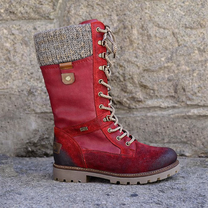 Orthopedic Balance Wool Boots - Low Heel, Side Zip Comfort