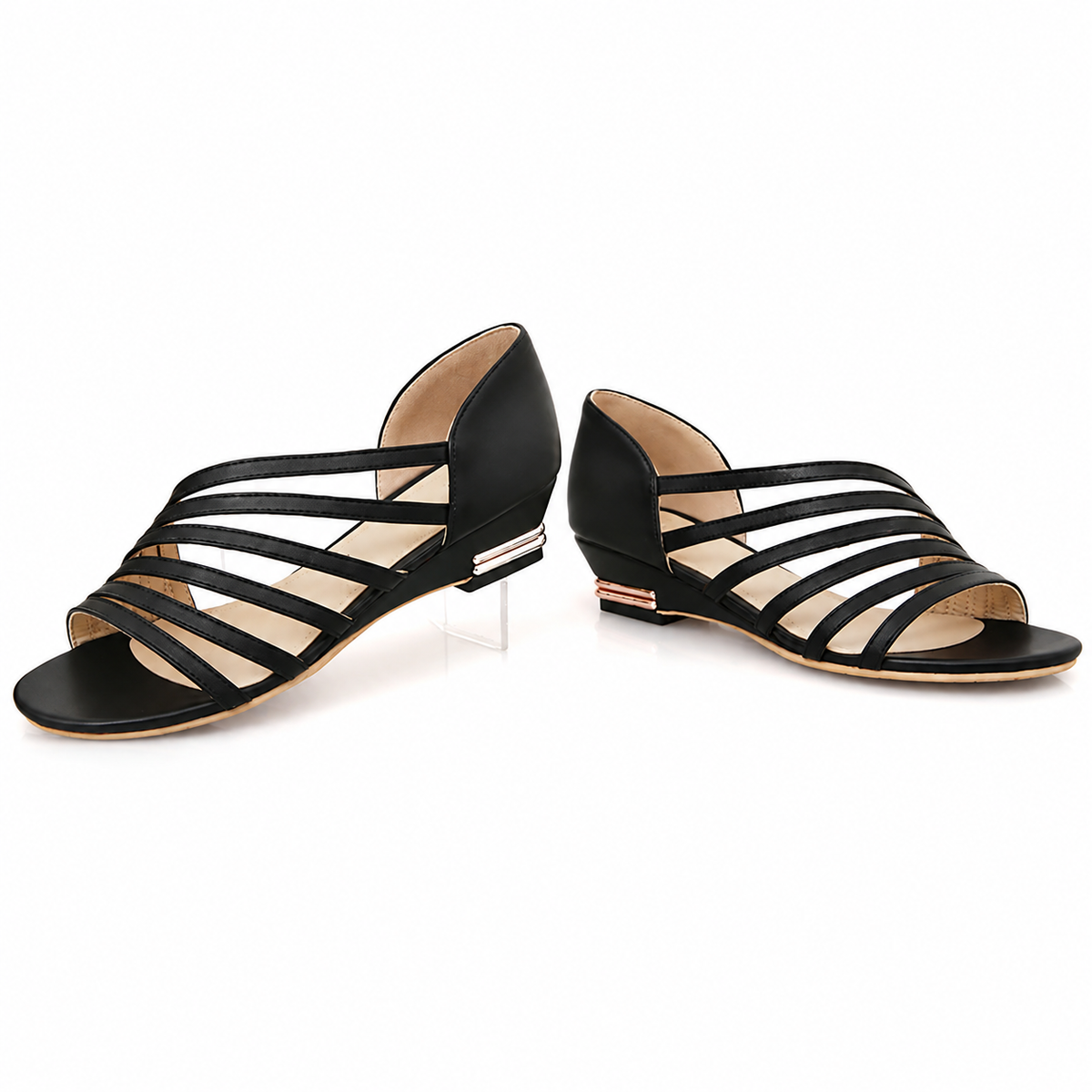Zayra | Women’s Orthopedic Strappy Comfort Flat Sandals