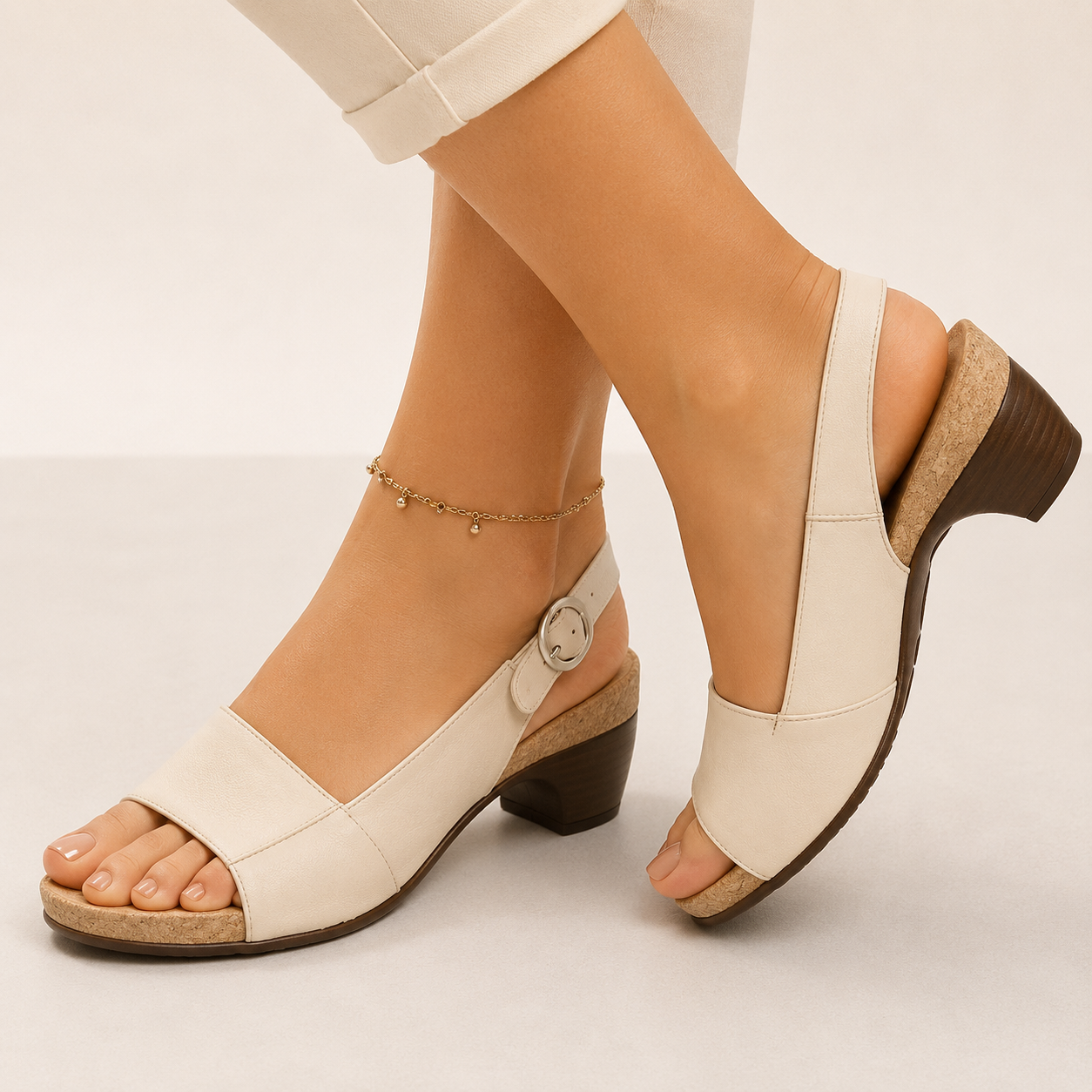 Orthopedic Balance Summer Ankle-Strap Sandals - Unique Elegance And Comfort