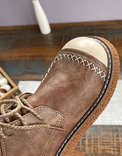 Mahalia | Women’s Orthopedic Casual Ankle Boots with Lace-Up Design