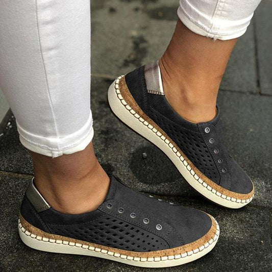Fatima | Women’s Orthopedic Perforated Slip-On Casual Shoes