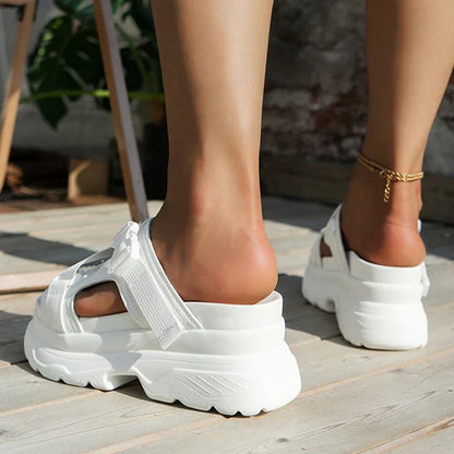 Erica | Women’s Chunky Sole Orthopedic Buckle Sandals