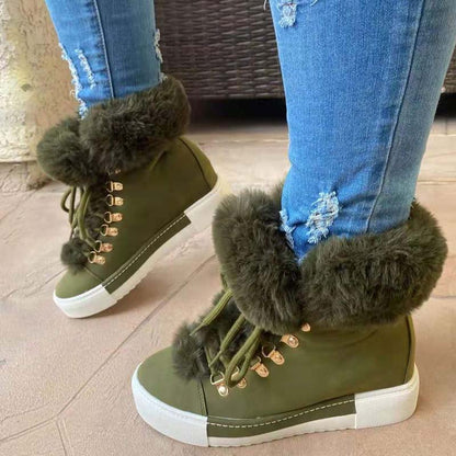 Hope | Women’s Orthopedic Winter Fur-Lined High-Top Sneakers