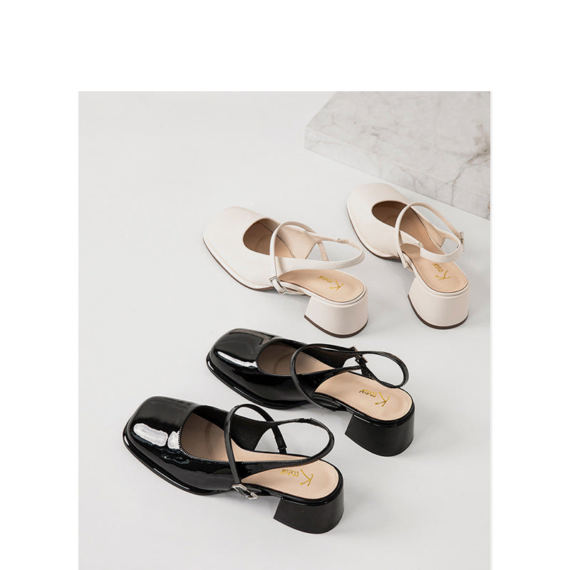 Maria | Women’s Orthopedic Slingback Block Heel Shoes