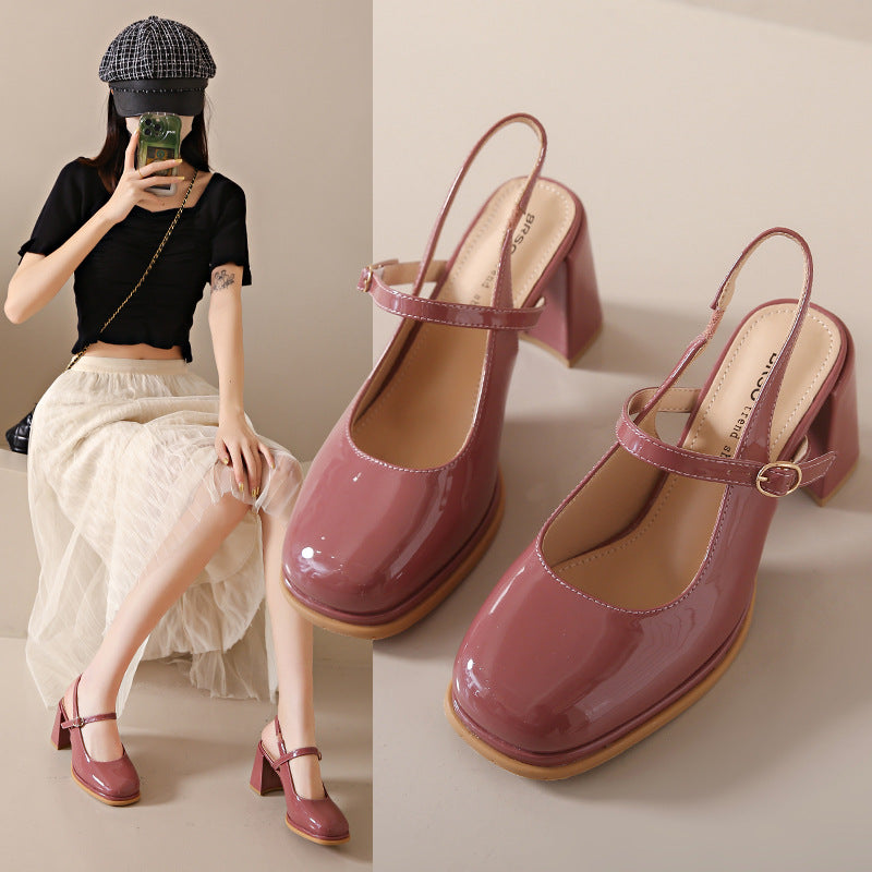 Joanna | Women’s Retro Block Heel Mary Jane Shoes with Orthopedic Comfort