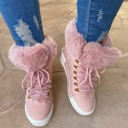 Hope | Women’s Orthopedic Winter Fur-Lined High-Top Sneakers