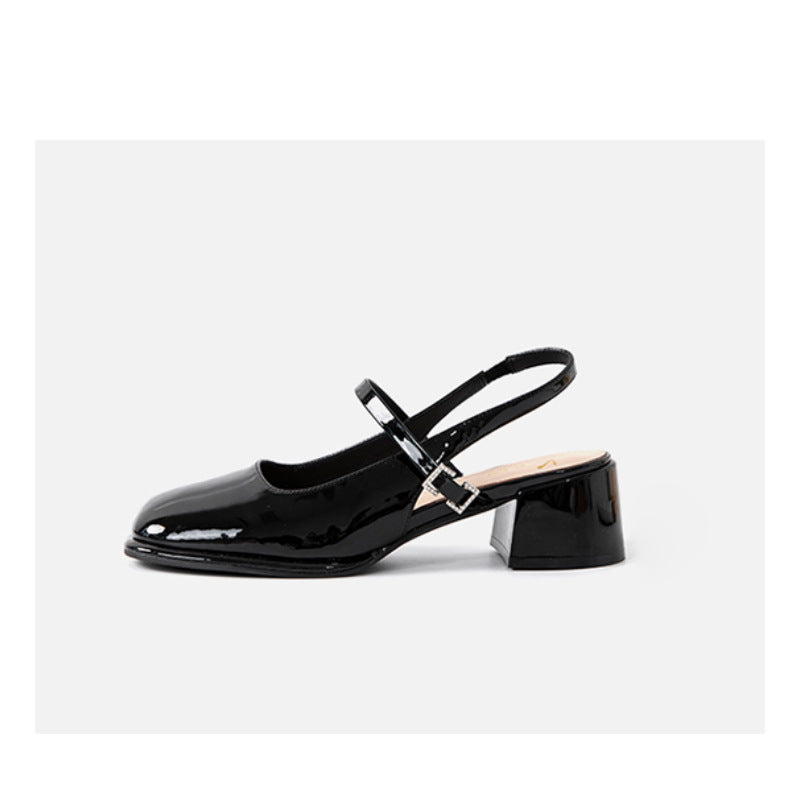 Maria | Women’s Orthopedic Slingback Block Heel Shoes