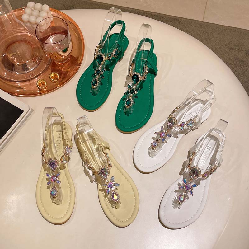 Madison | Women’s Orthopedic Bohemian Beaded Flat Sandals