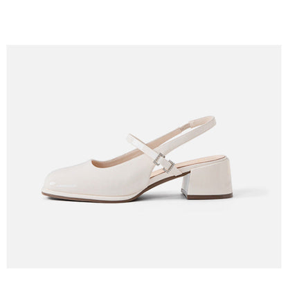 Maria | Women’s Orthopedic Slingback Block Heel Shoes