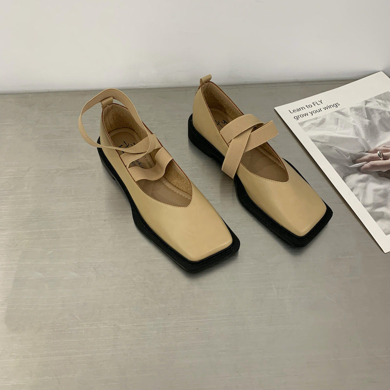 Genesis | Women’s Square-Toe Orthopedic Mary Jane Flats