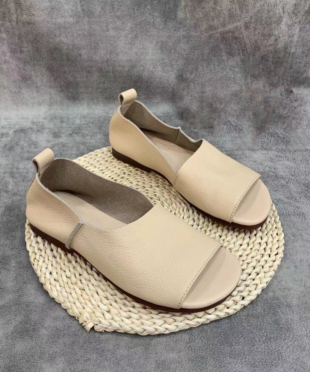 Juniper | Women’s Orthopedic Open-Toe Leather Flat Sandals