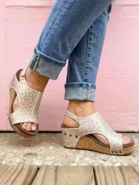 Dara | Women’s Orthopedic Open-Toe Wedge Sandals