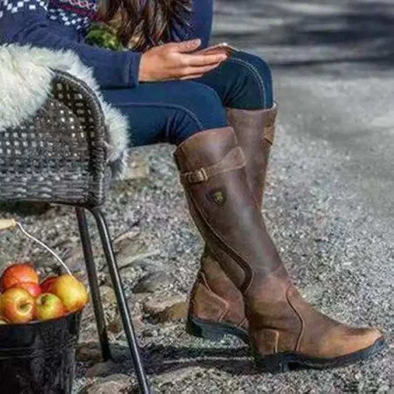 Carmen | Knee-High Riding Boots – Classic Equestrian Comfort