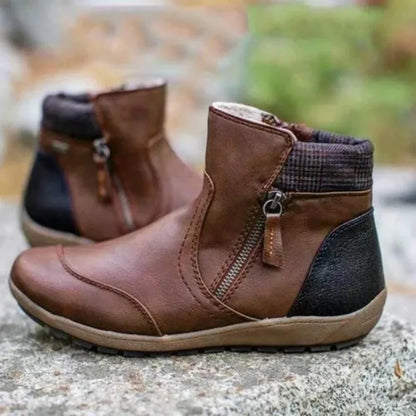 Danica | Zipper Ankle Boots with Non-Slip Sole