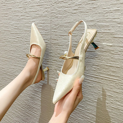 Inaya | Women’s Orthopedic Pointed-Toe Slingback Heels
