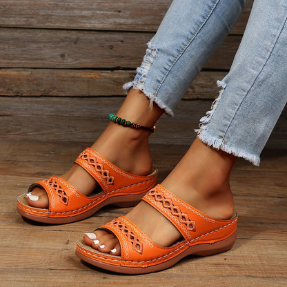Bella | Orthopedic Comfort Sandals – Multi-Color Adjustable Straps