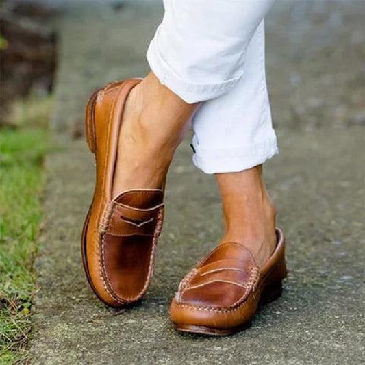 Arthur | Classic Leather Slip-On Loafers with Orthopedic Comfort Sole