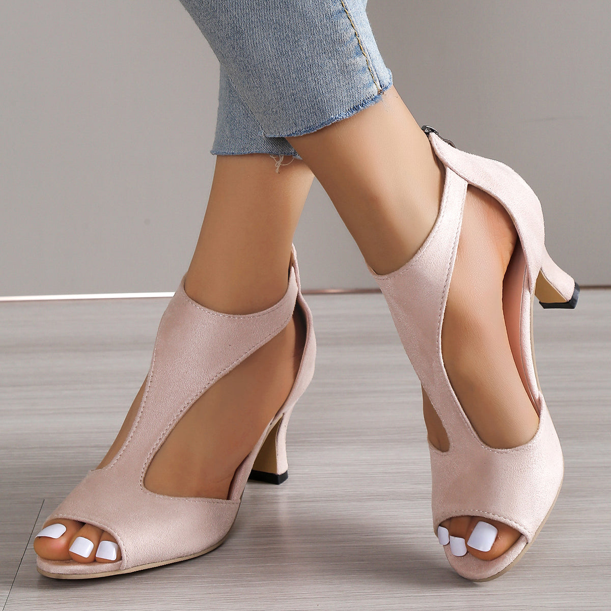 Daisy | Women’s Orthopedic Open-Toe High Heel Sandals