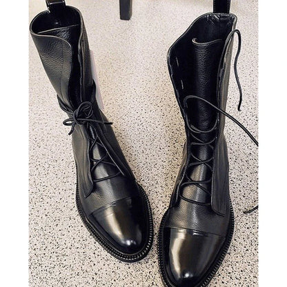 Lexi | Women’s Orthopedic Lace-Up Leather Boots