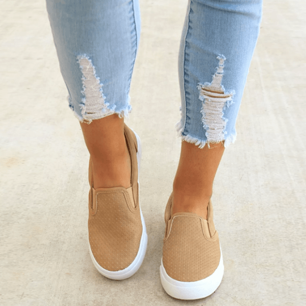 Elena | Women’s Orthopedic Slip-On Platform Sneakers