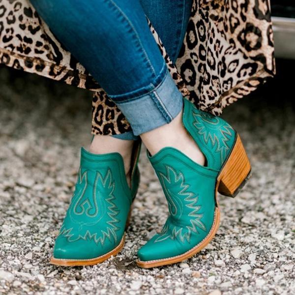 Fabia | Women’s Western Ankle Cowboy Boots